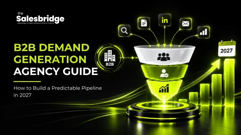 B2B demand generation agency framework for building a predictable sales pipeline